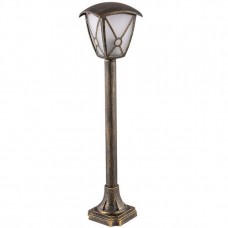 Φωτιστικό Φανάρι Κολωνάκι 1xE27 72cm Αλουμινίου Αντικέ NICK IP44 96505F/AB